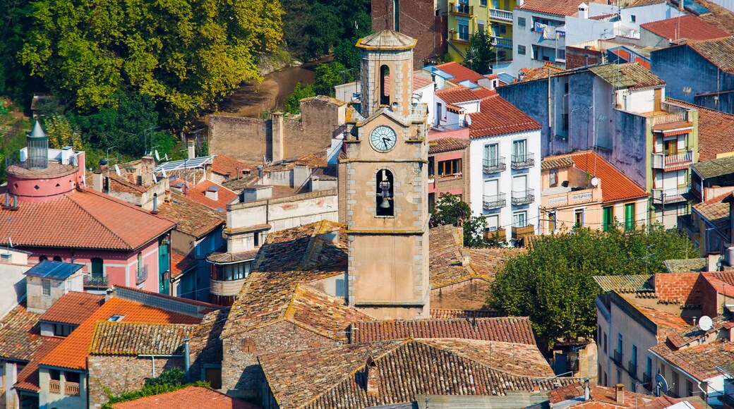 Arbucies village in Girona, Spain