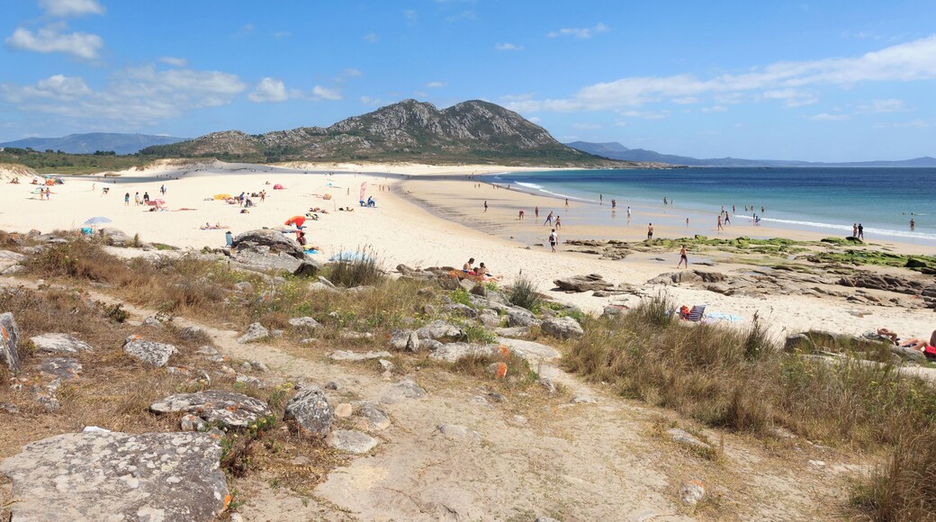 Beach of Area Maior, Louro, Muros, Galicia, (Spain).