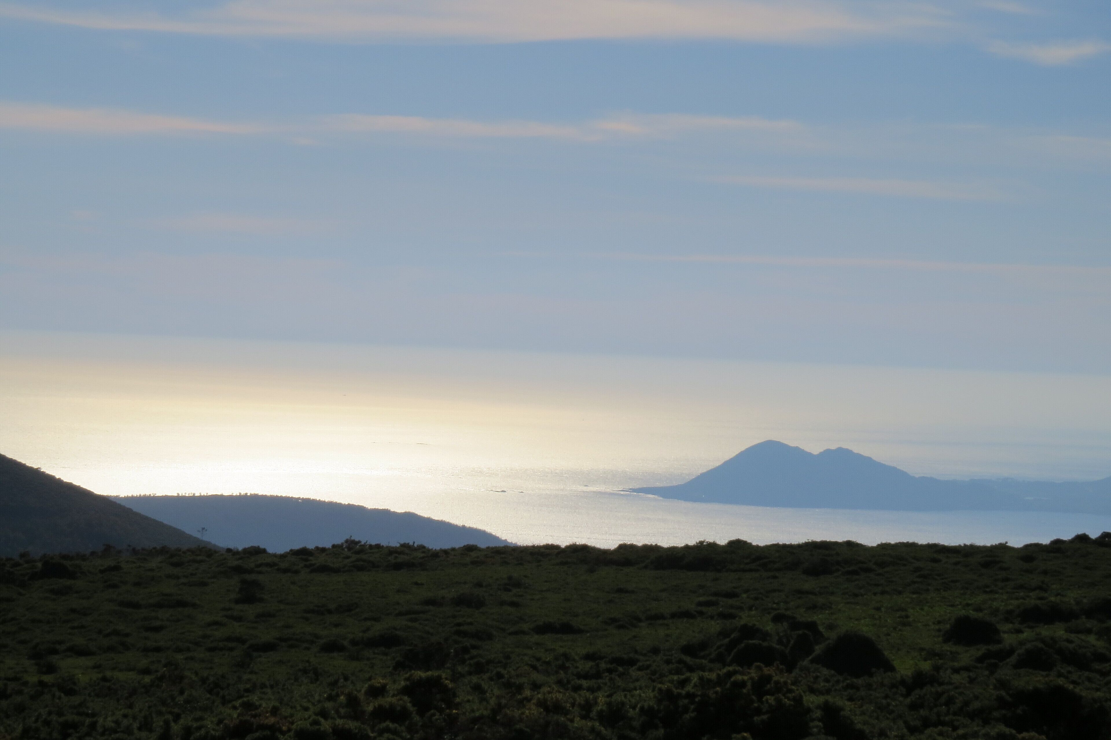 Monte Louro dende a Serra do Barbanza