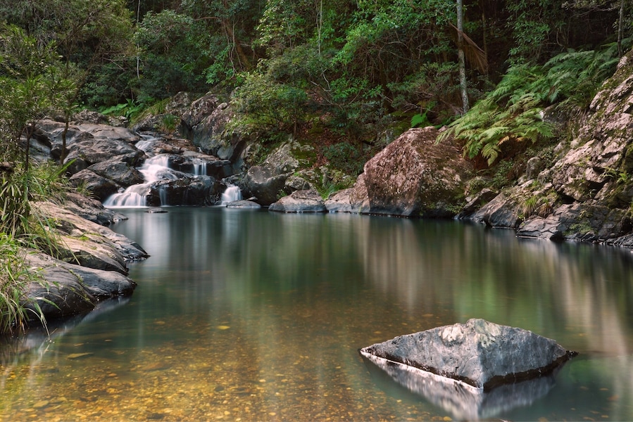 In Queensland’s Sunshine Coast Hinterland, you will find, if you like a good 4x4 drive, Booloumba Cascades and Falls.  With crystal waters and wonderful walks, you can even take a swim here.  Part of Conondale National Park, certainly worth a night or two camping in the dedicated camping areas. #nationalparks #nature #queensland #roadtrip #daytrip #4x4 #troverrt