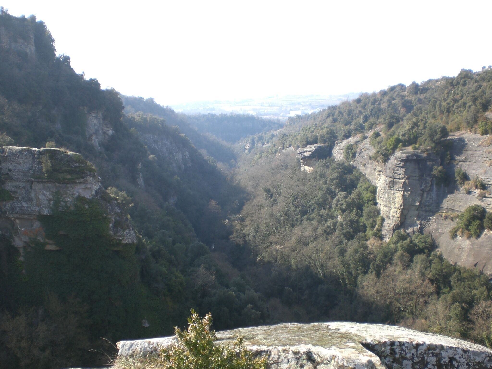 Vistes des de la Barra de Ferro (febrer 2011)