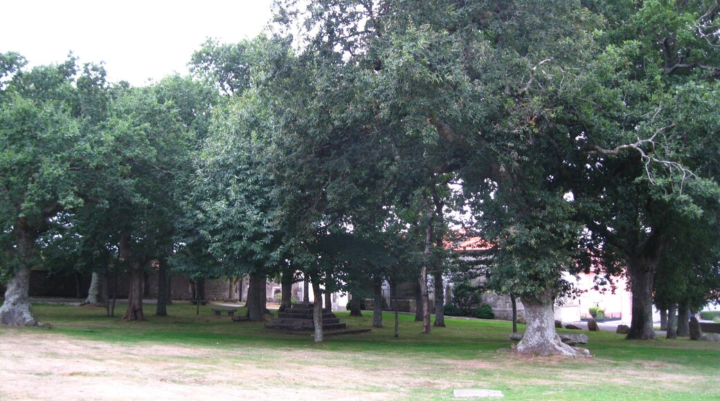 Atrium of the church of Santa Margarita de Montemaior, in Laracha, Galicia, Spain.