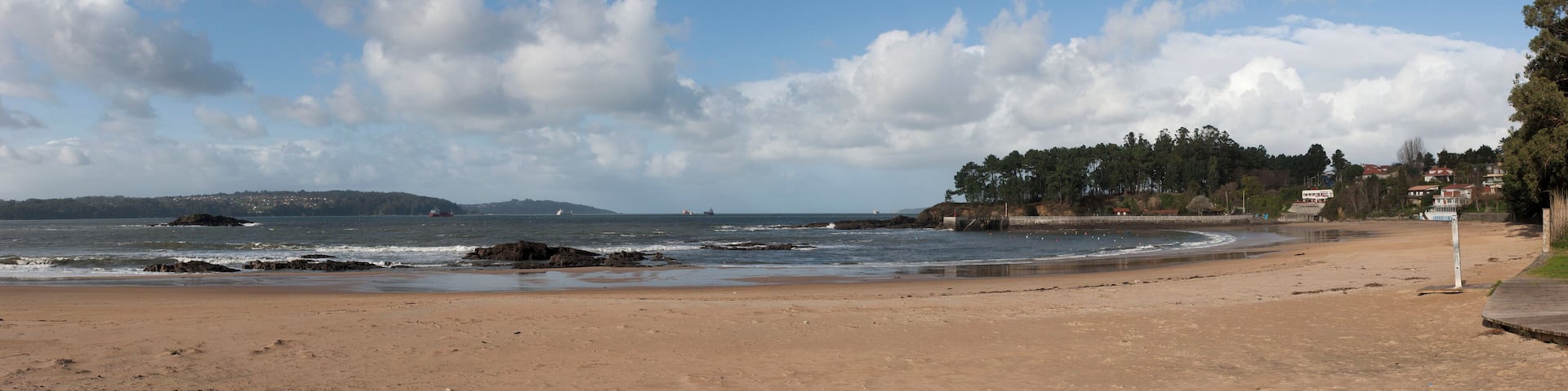 PanorĂĄmica Playa de Perbes