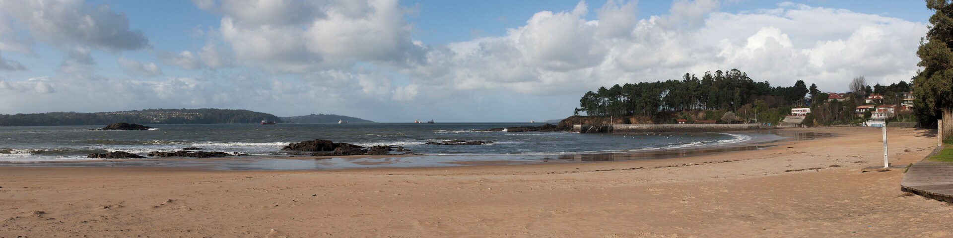 Panorámica Playa de Perbes