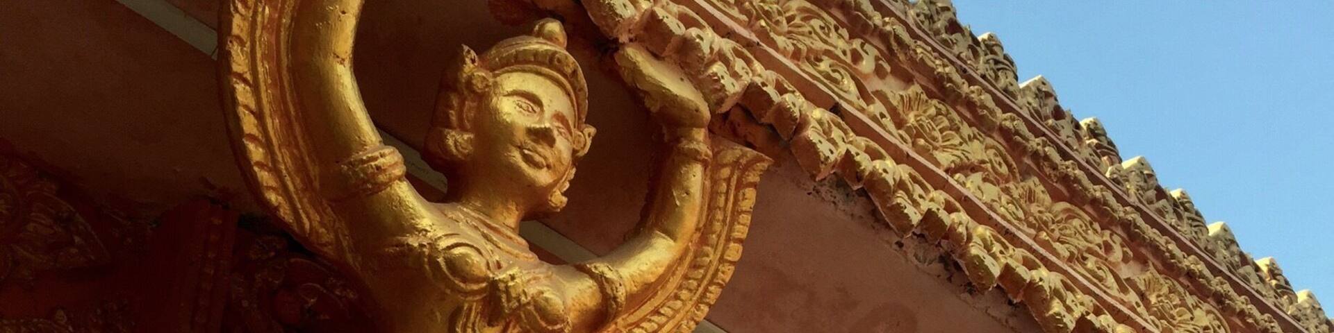 About 30 minutes from Can Tho city, is a small Khmer village called Ap Phu Ly. The village, populated with the most friendly people, has a strikingly beautiful Khmer temple - Chau Phu Ly 2. Completely different from other temples seen in Vietnam, it is so worth paying this place a visit!