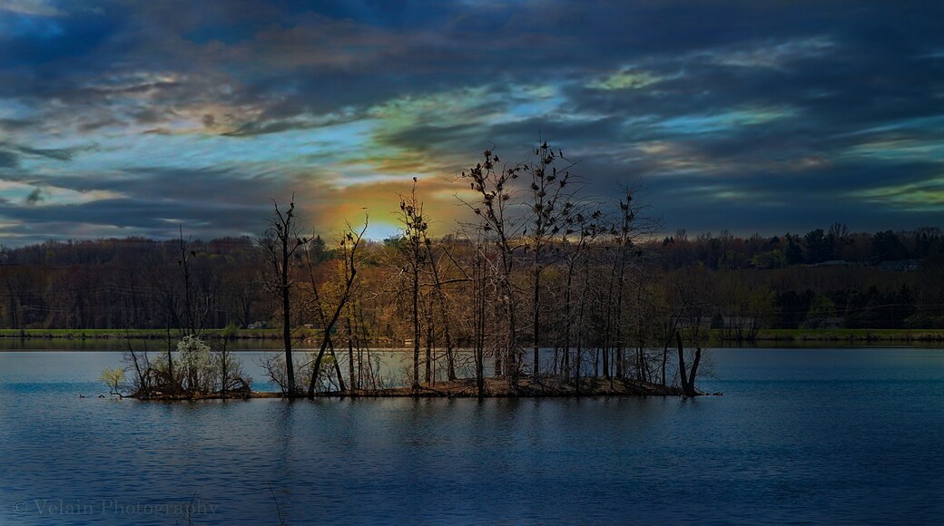 This is what I call "duck island" at Nimisila Reservoir, kind of reminds me of Madagascar.