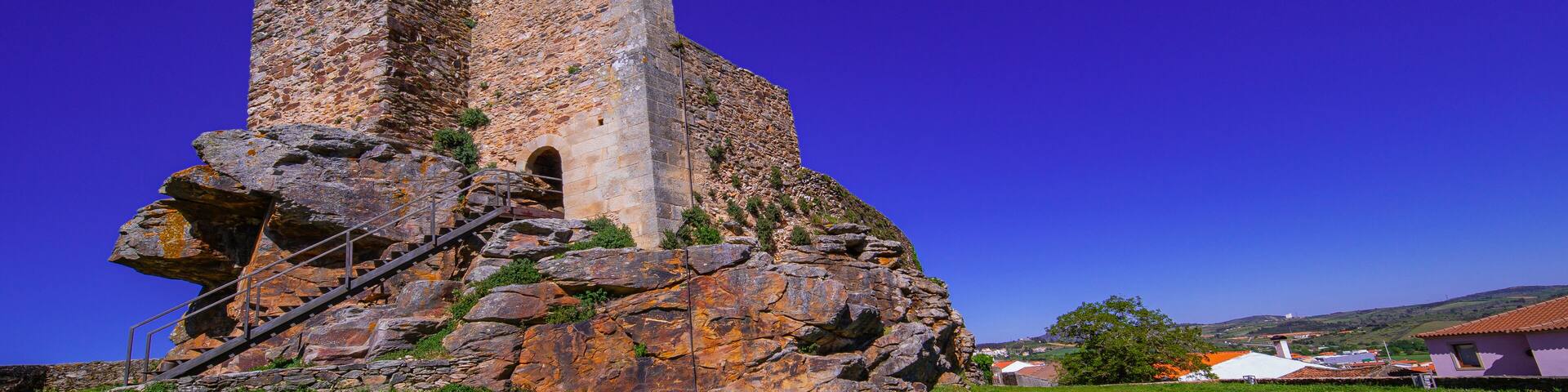 Medieval Castle of Mogadouro, 12th Century Romanesque Style, Mogadouro, Bragança, Portugal, Europe