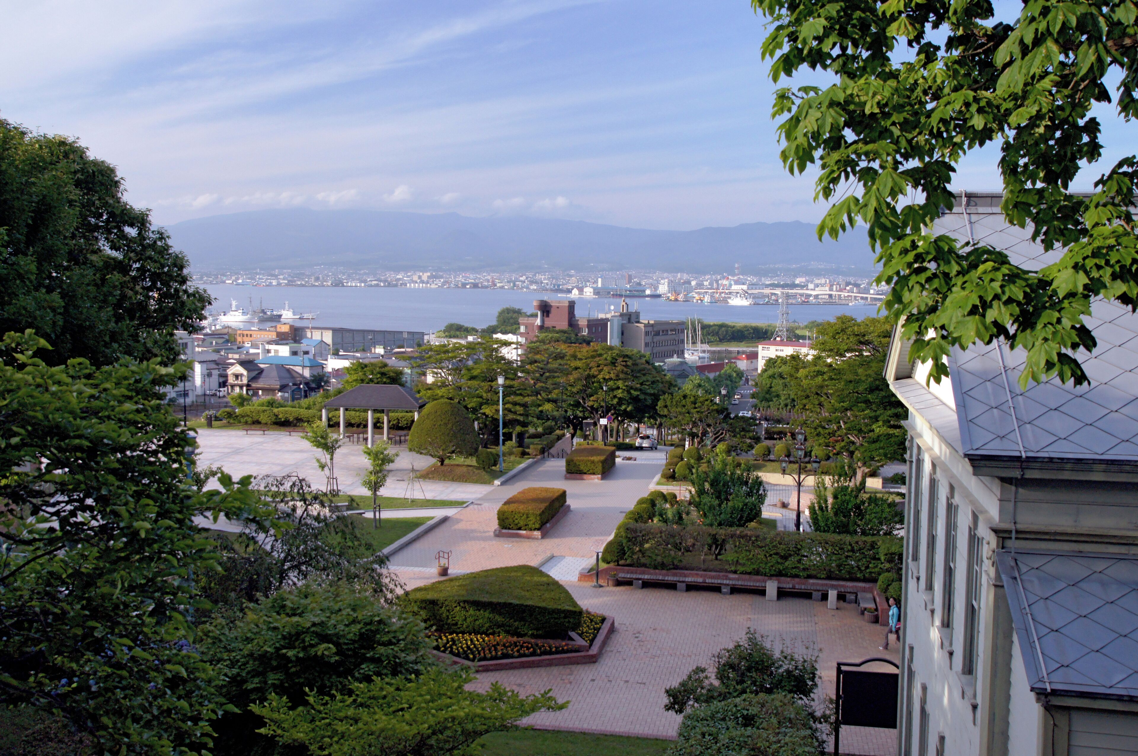 Motomachi_Park in Hakodate, Hokkaido prefecture, Japan