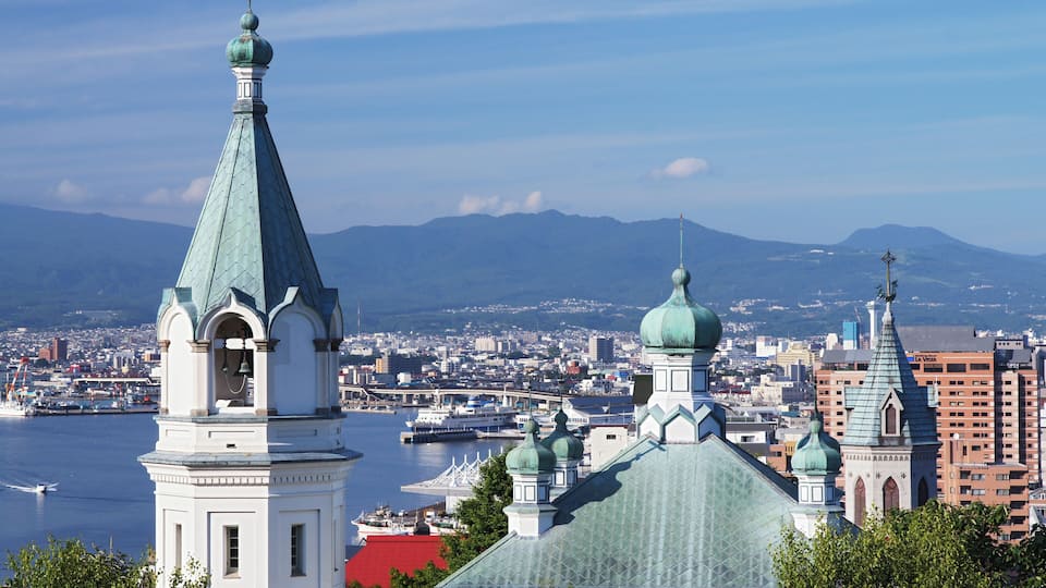 Cityscapes of Hakodate, Hokkaido prefecture, Japan