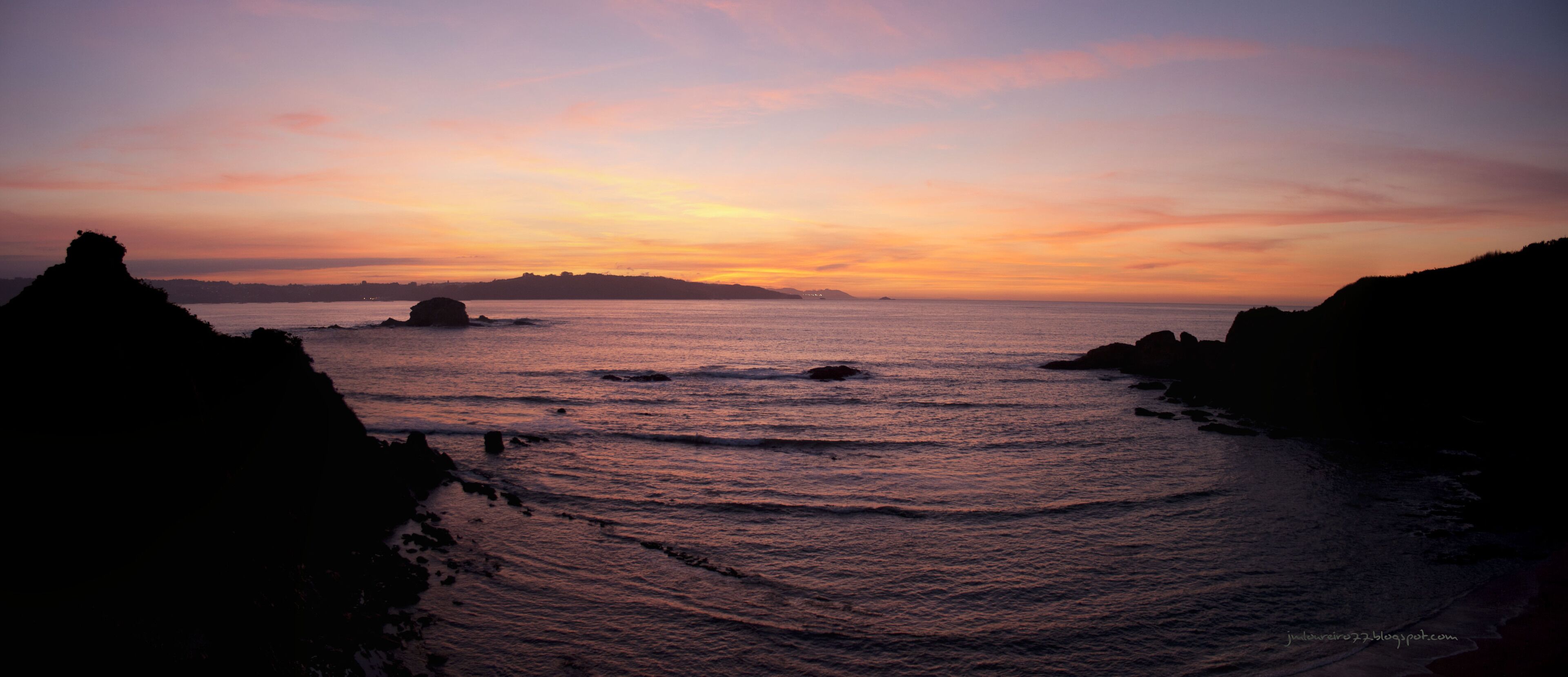 Praia da Barrosa, Posta de Sol