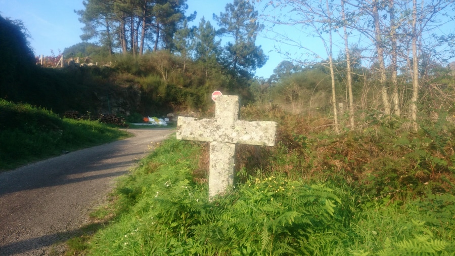 Cruz de Vitureira, lugar de Vitureira, San Salvador de Budiño, O Porriño