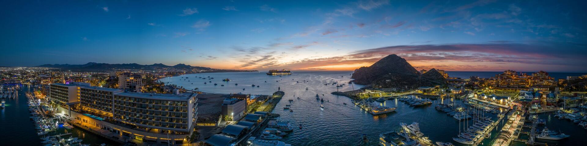 Sunrise in Cabo San Lucas Baja California Sur Mexico Sunny Beaches Whales Yachts and Boats