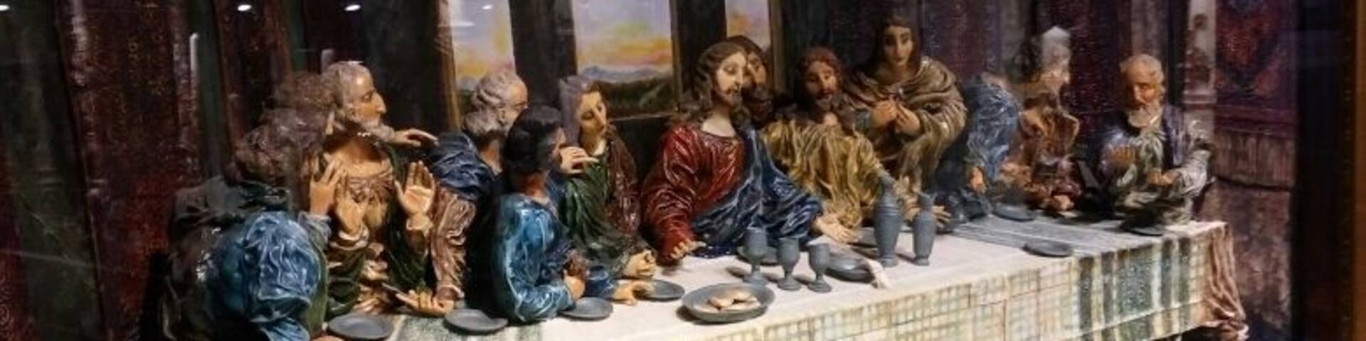 Small museum where (enormous) devotive wax candles can be seen made by artist Frits Spies.