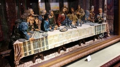 Small museum where (enormous) devotive wax candles can be seen made by artist Frits Spies.