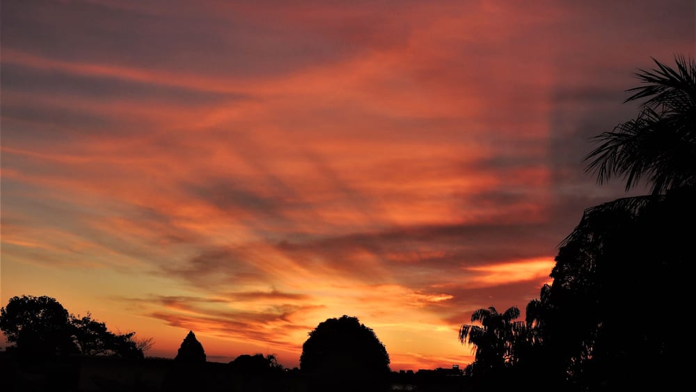 Pôr do Sol, Cacoal, Rondônia, Brasil.