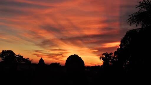 Pôr do Sol, Cacoal, Rondônia, Brasil.