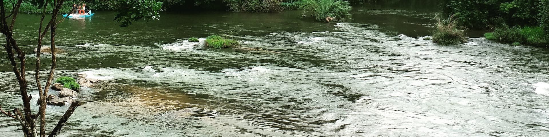 Kitulgala is popular for white water rafting