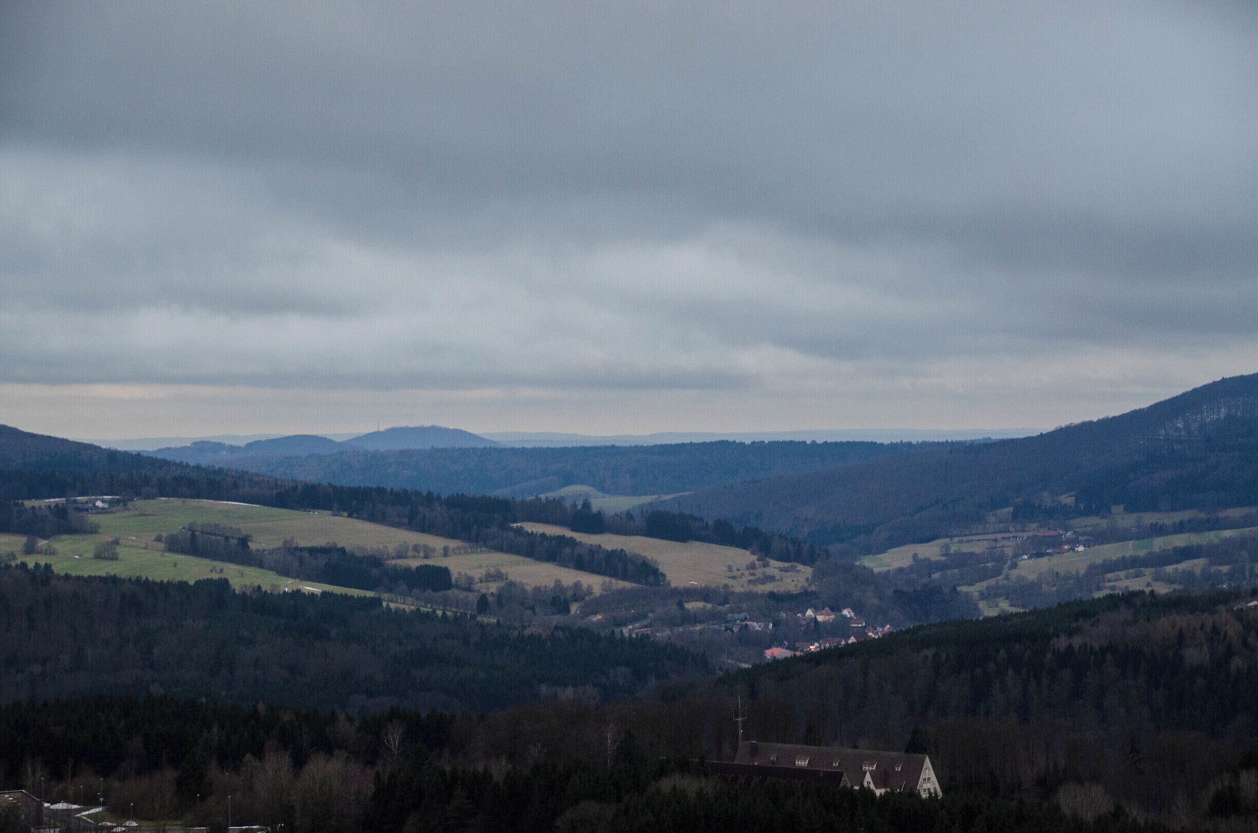 Found a way to the top of the Mountain. The weather wasn't the best. But the view is amazing.