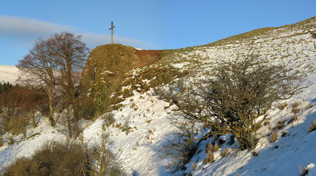 Rockenstein in the Rhön Mountains near Oberweißenbrunn