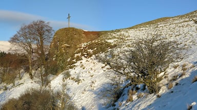 Rockenstein in the Rhön Mountains near Oberweißenbrunn