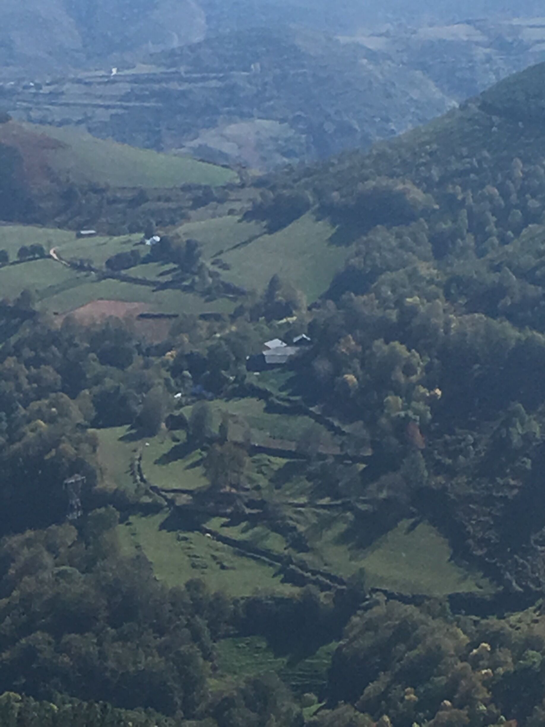 Long climb on bike to teach O Cebreiro in Spain. Well worth it. 