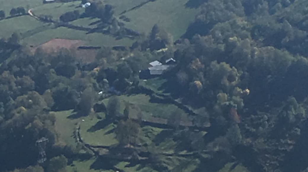 Long climb on bike to teach O Cebreiro in Spain. Well worth it.