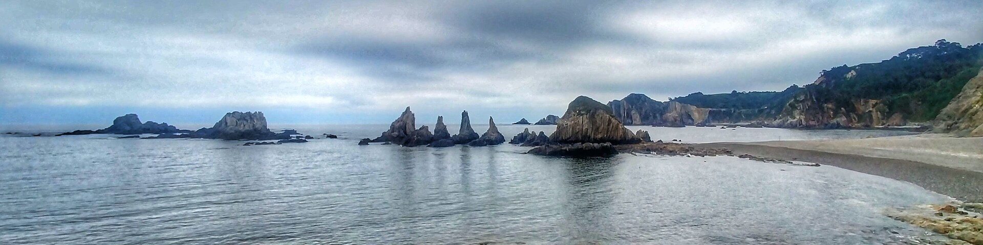 Playa La Gueirua, Asturias. Spain
#sea #beach #Spain #sky #landscape #nature
