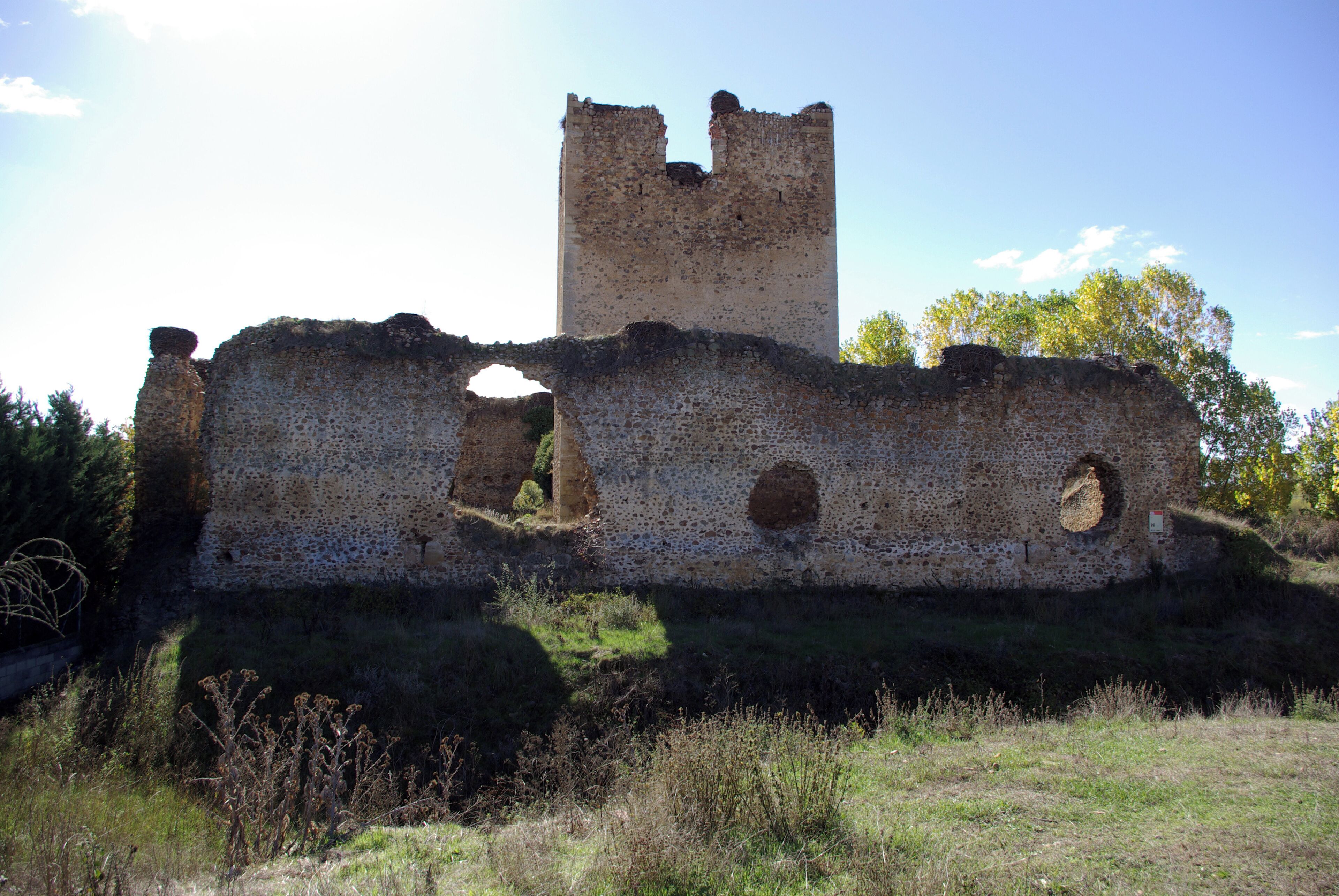 Villapadierna castle, Cubillas de Rueda (León, Spain).