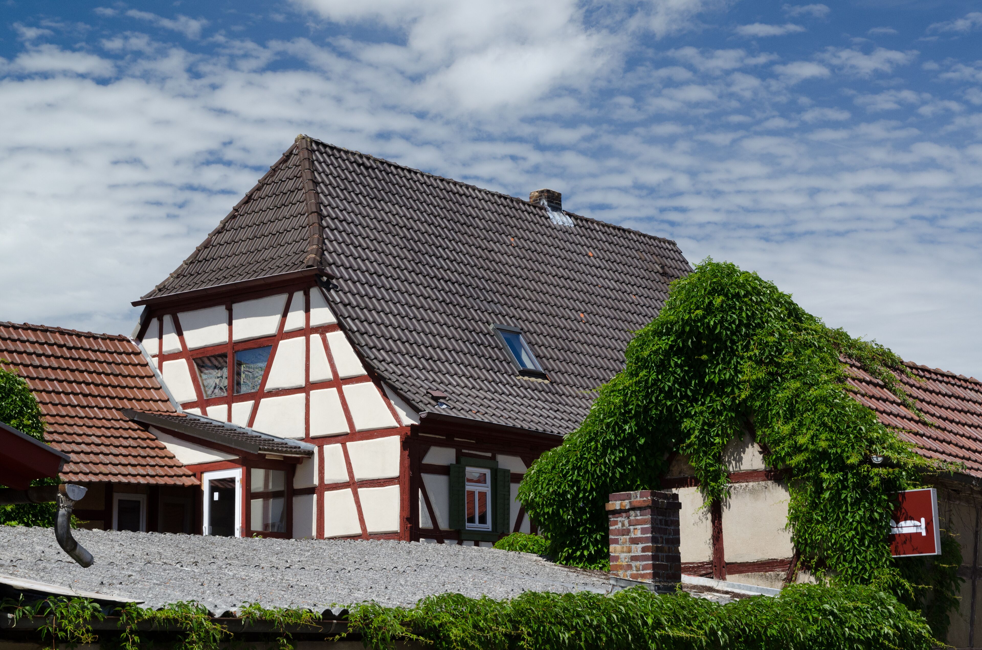 This is a picture of the Bavarian Baudenkmal (cultural heritage monument) with the ID