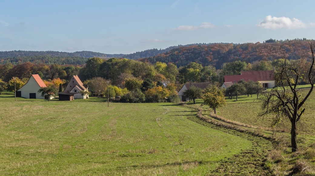 Hartenberg, Happurg, Ortsansicht von Westen