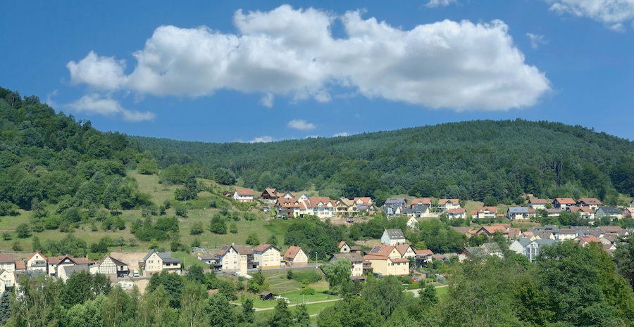 Heimbuchenthal im Spessart,Bayern,Deutschland