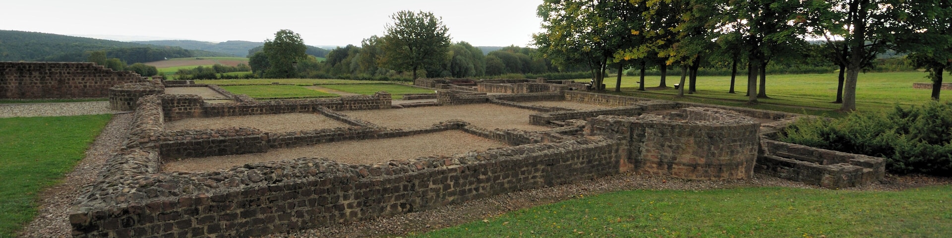 Roman villa rustica Haselburg.