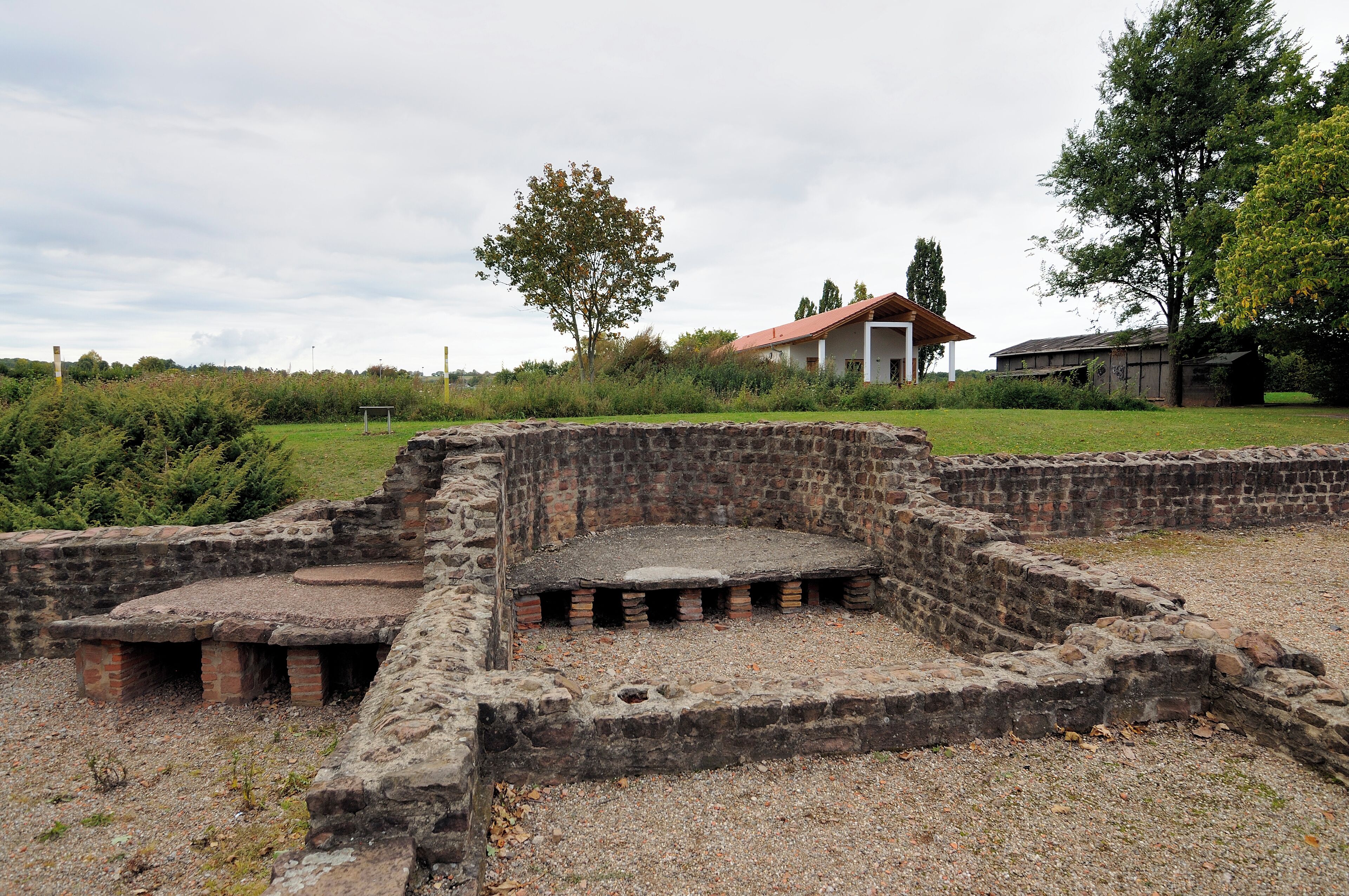 Roman villa rustica Haselburg.