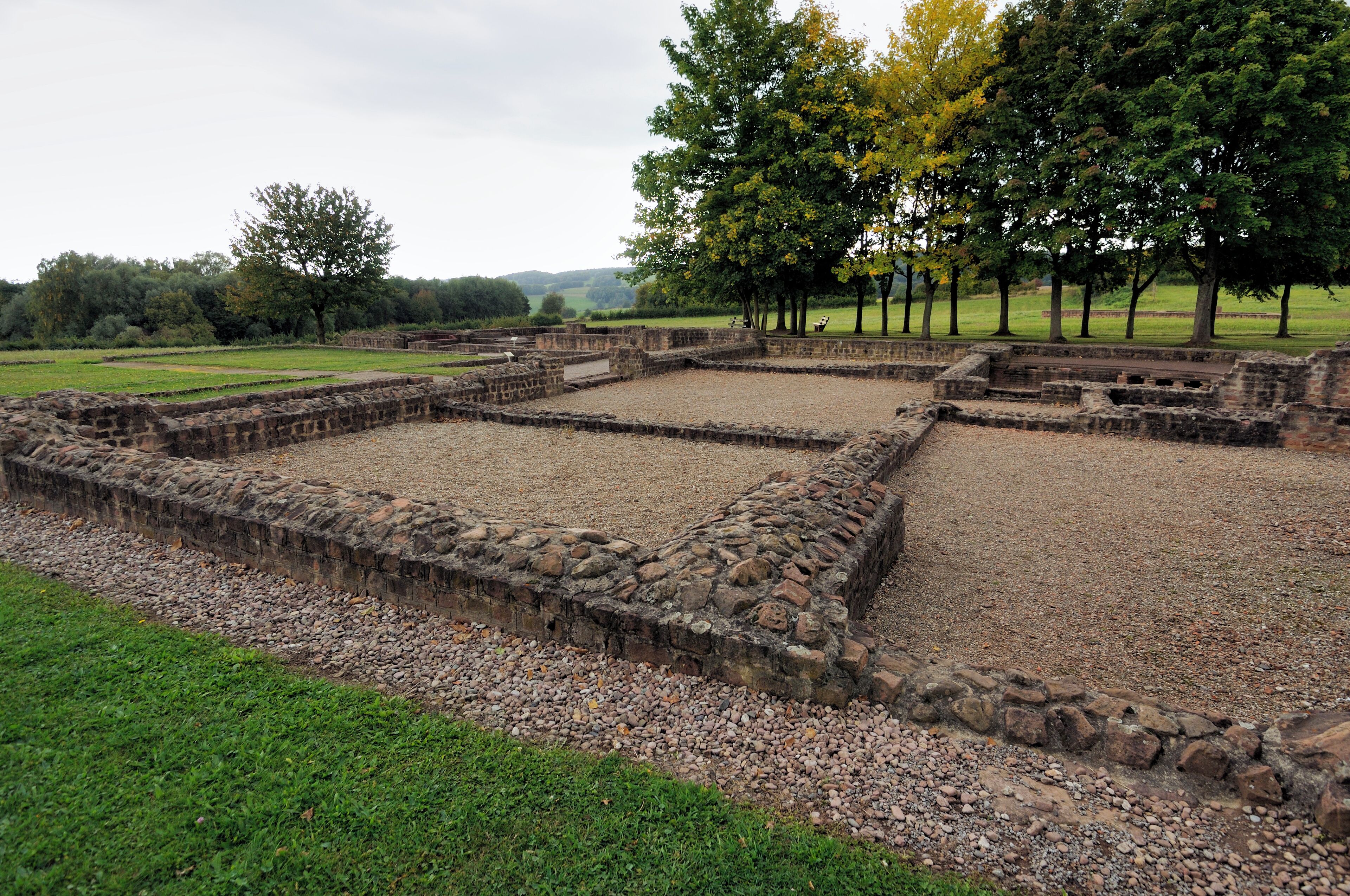 Roman villa rustica Haselburg.