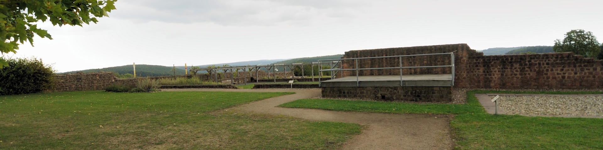 Roman villa rustica Haselburg.