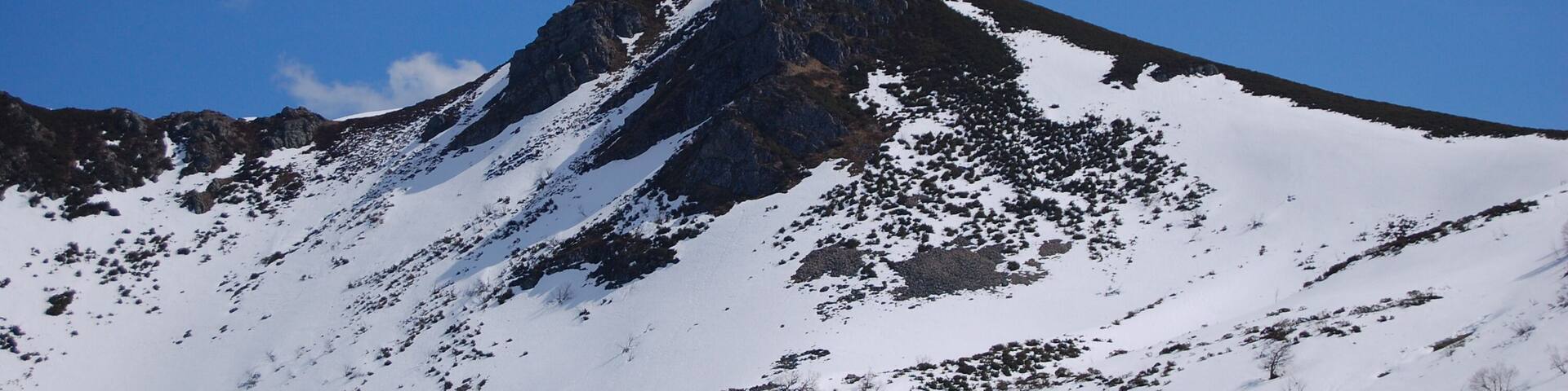 Tres Bispos Peak from Campa dos Tres Bispos, in the Ancares Range, NW Spain