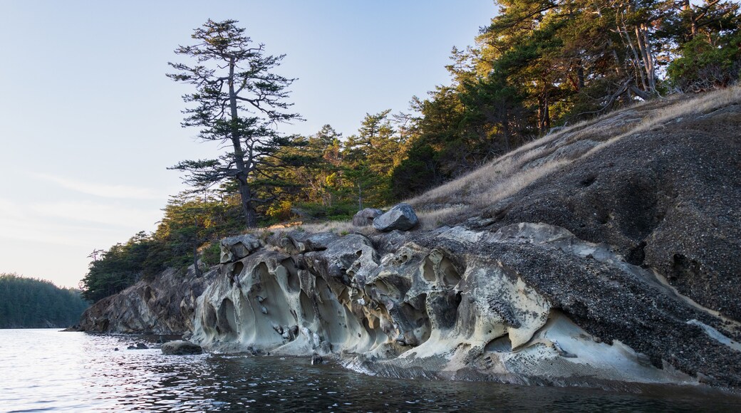 Sucia Island Marine State Park - rock formations along the shoreline
