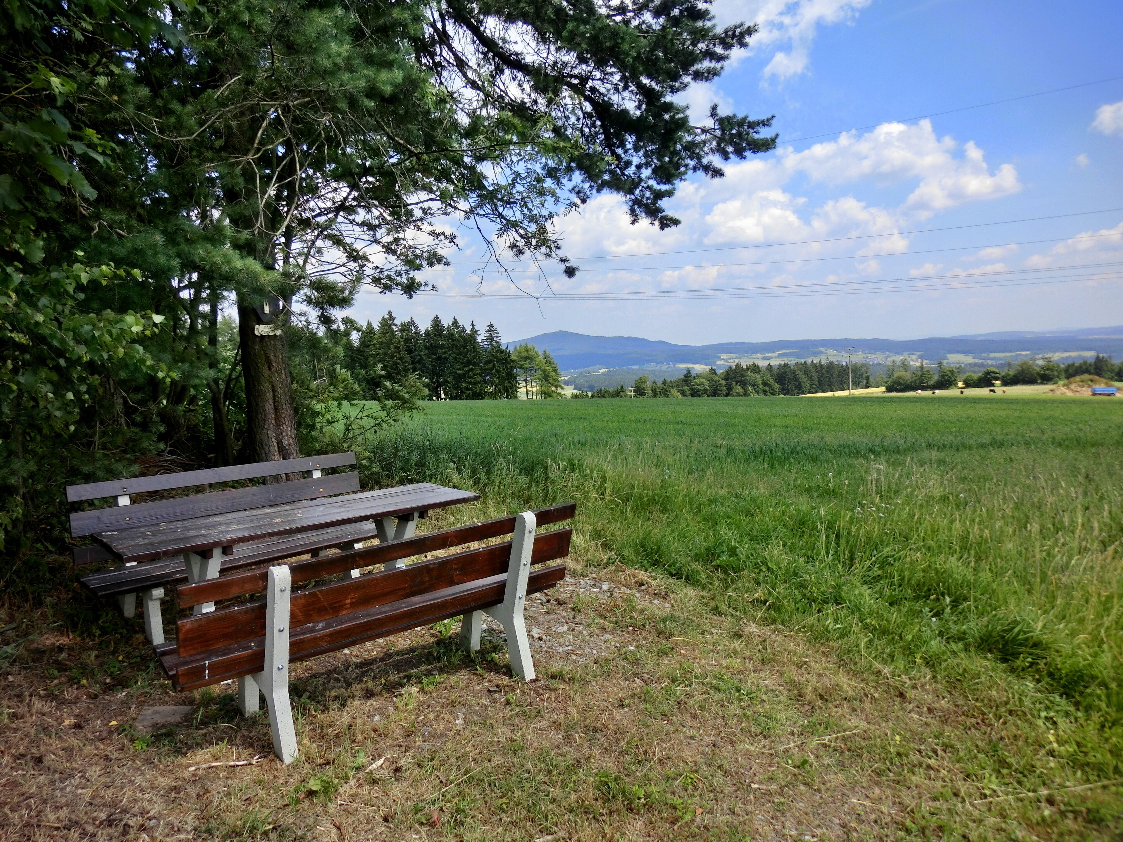 Rastplatz mit Aussicht
