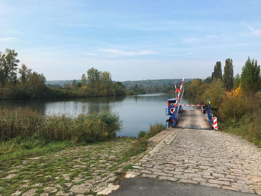 Ferry across the River Main