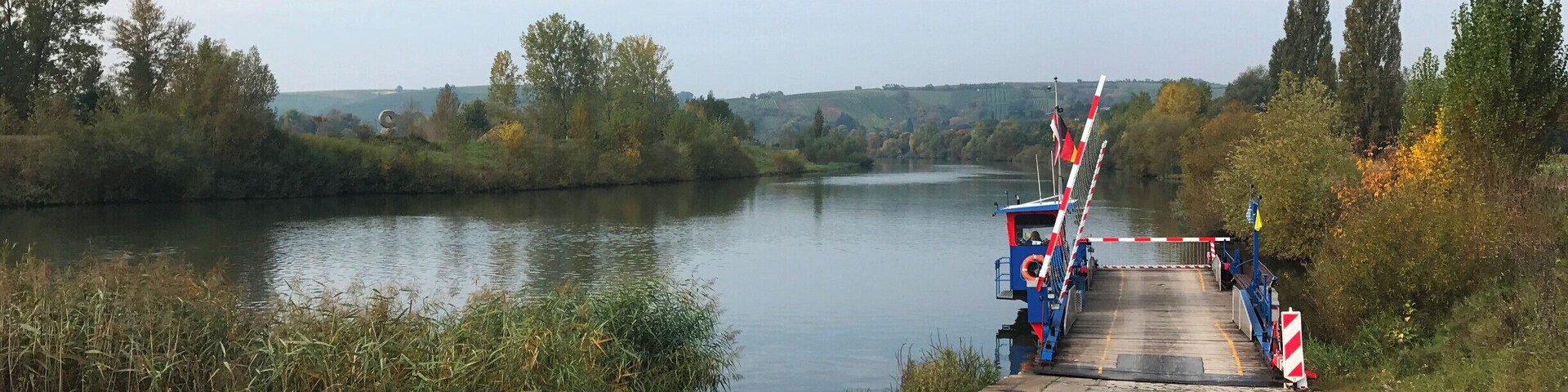 Ferry across the River Main