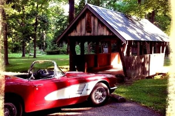 Blue Rock, tucked in the Ohio hills has all you need for a great weekend - camping, swimming, hiking, picnic sites. Not so spread out like so many Ohio state parks.