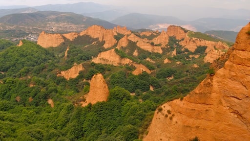 Old Roman gold mines in Spain