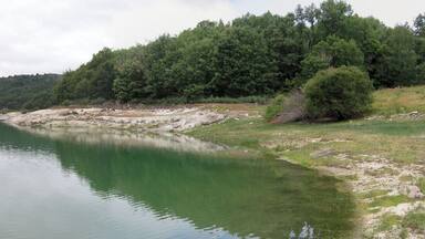 El embalse de Prada en Candeda