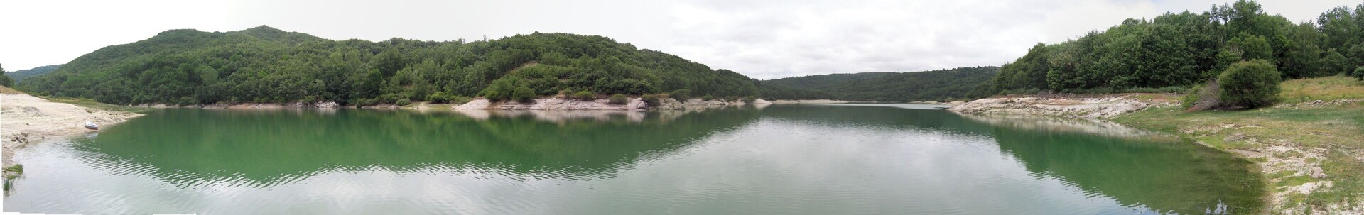 El embalse de Prada en Candeda