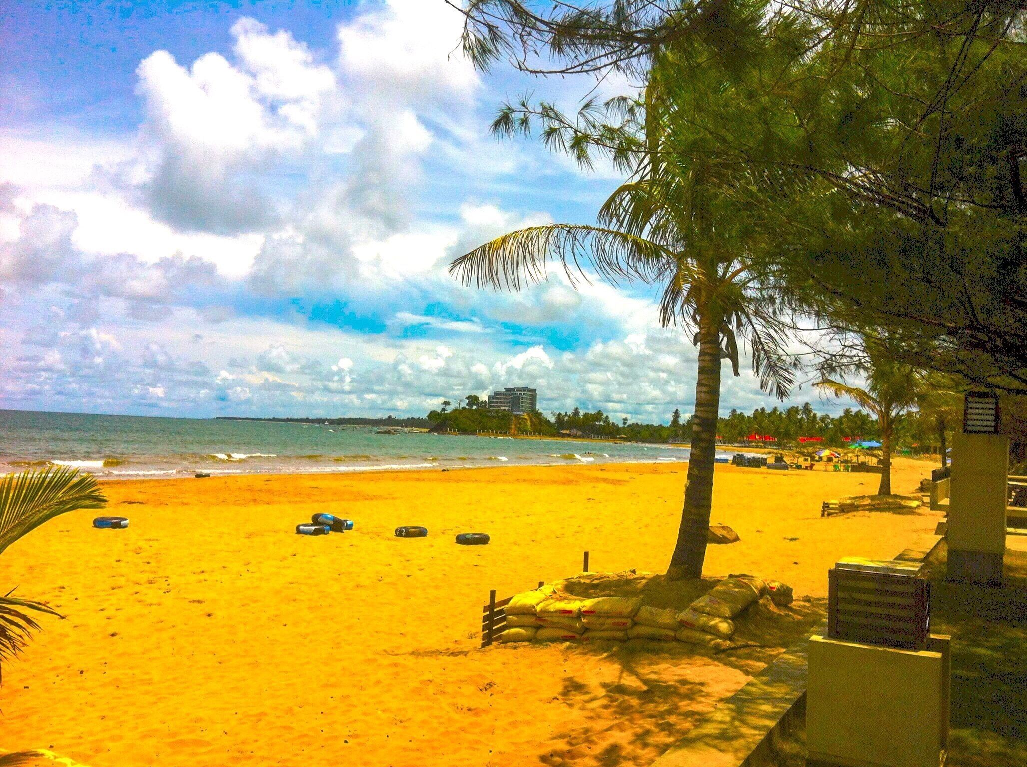 The views as the beautiful landscape with the shore , the nature have the beautiful with the views , view from my travel with vacation . 