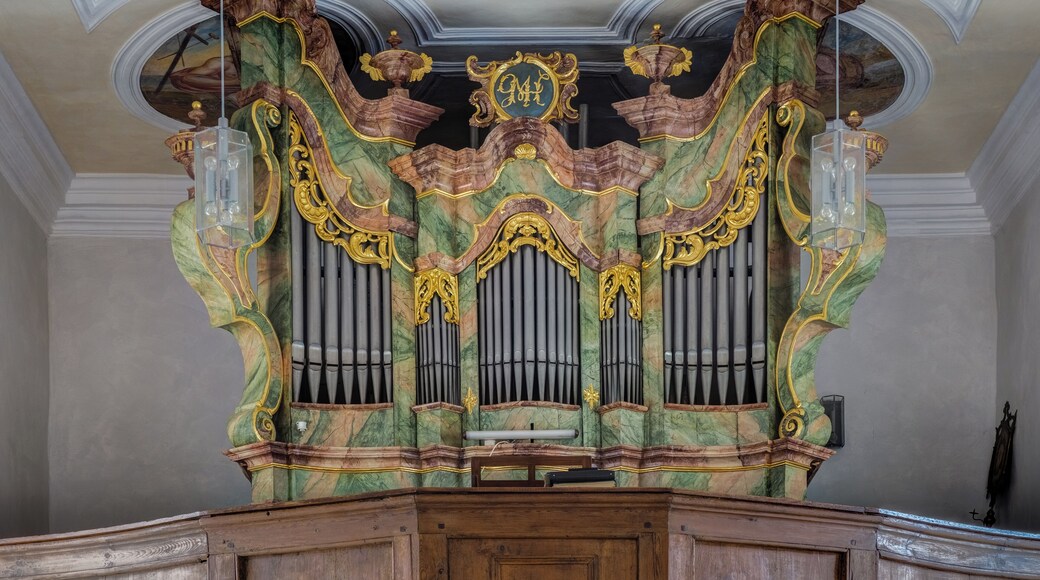 Pipe organ of the Saint Giles Church in Kirchaich
