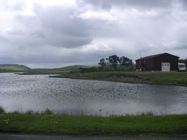 Strand Loch One of the best seatrout locations in Shetland.