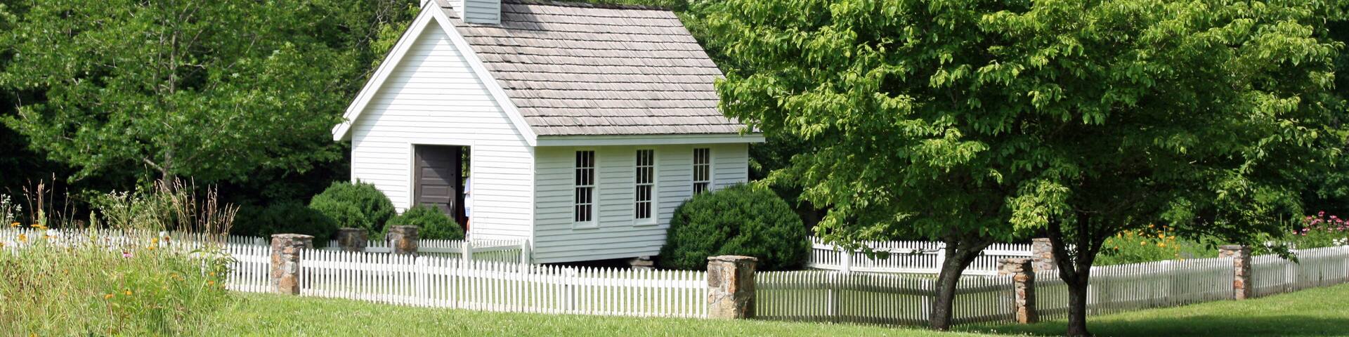 Small chapel in the Smoky Mountains