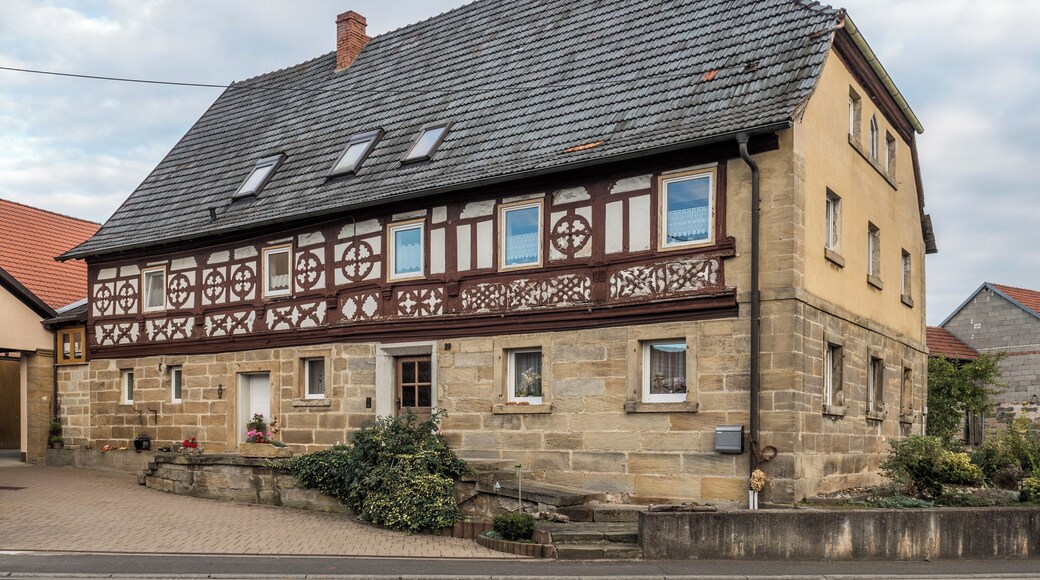 This is a picture of the Bavarian Baudenkmal (cultural heritage monument) with the ID