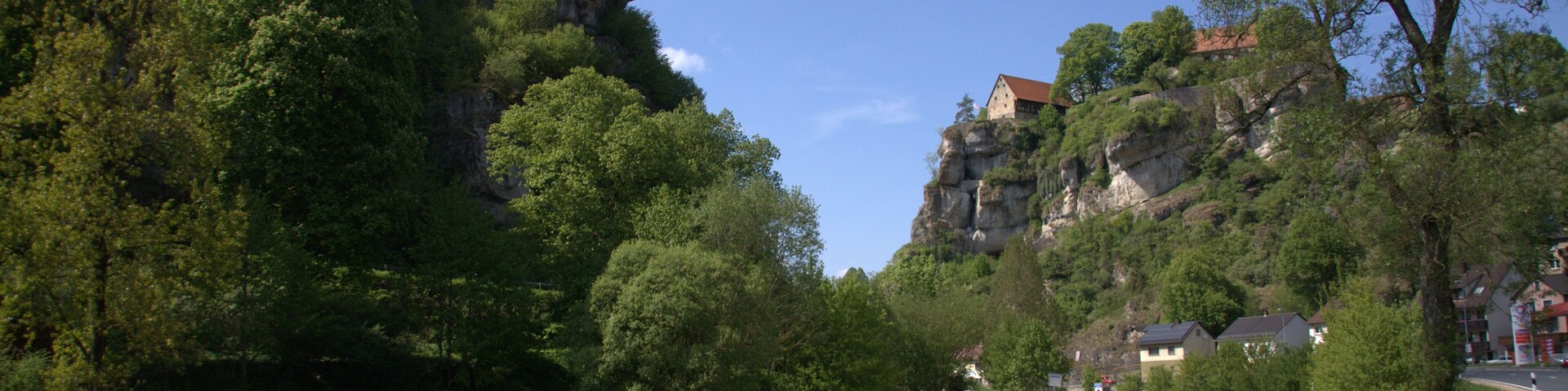 duitsland - bayern - oberfranken - fränkische schweiz - pottenstein - burg